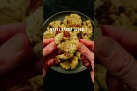 Maple Bacon Cookies | Only 75 calories & 5g of Protein EACH
