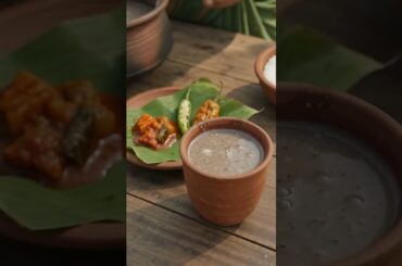 Traditional Kambu Koozh Recipe | Healthy Pearl Millet Porridge | Village Style Summer Drink