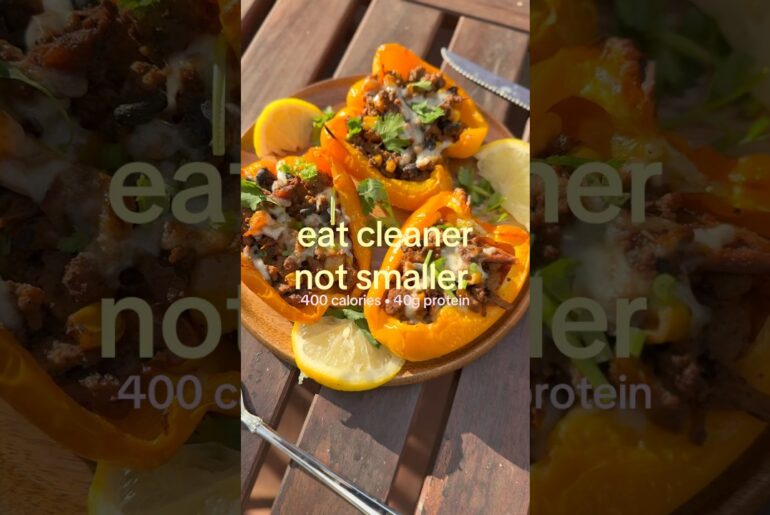 eat cleaner not less  (recipe on next video) #healthy #mealinspo #highprotein #healthyrecipes