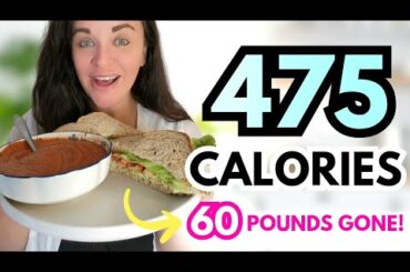 I Make This *HIGH FIBER* Weight Loss Lunch Atleast 3 Times A Week! (Only 475 Calories!)