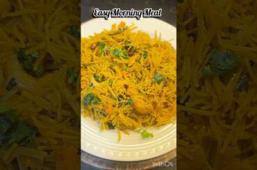 Easy Vermicelli Upma | Healthy Breakfast Recipe #ytshorts #youtubeshorts #shorts #upma #cooking