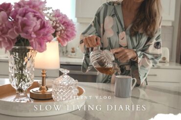 My 5AM to 10 PM Routine | Rainy Afternoon, Healthy Recipes, Coffee & Self Care [SILENT VLOG]