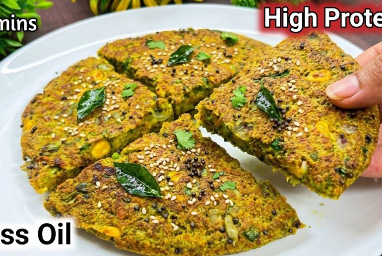 Quick High Protein Breakfast Recipe | Tiffin Recipes | Healthy Kids Lunchbox Ideas | Breakfast