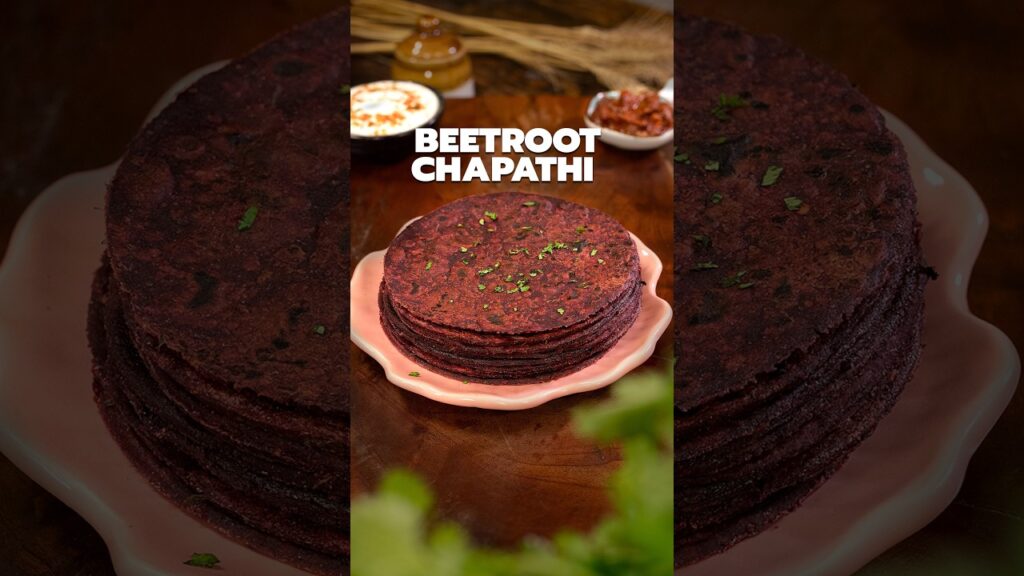 Beetroot Chapathi | Healthy Breakfast Recipes | Beetroot Paratha for Kids | Easy Dinner Ideas