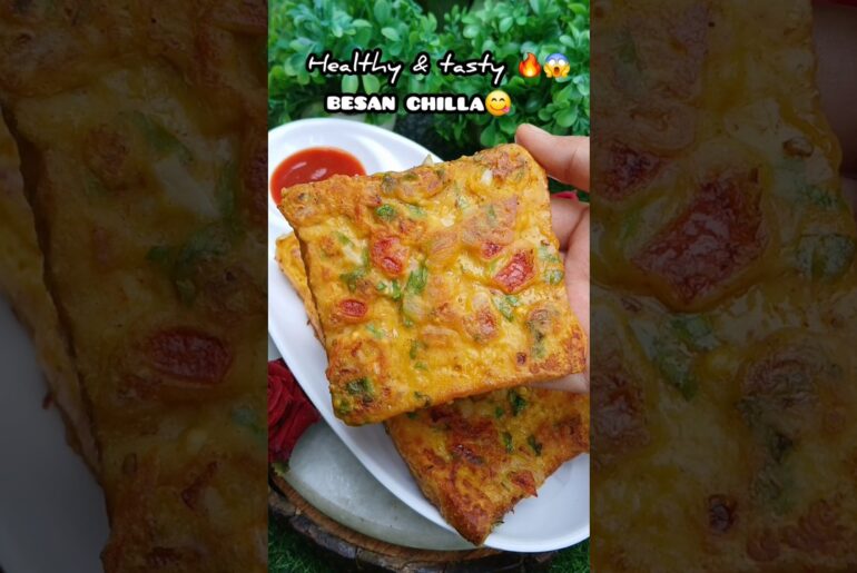 Bread Chilla Recipe #shorts #viral #trending #ytshorts #bread #chilla #healthy #recipe