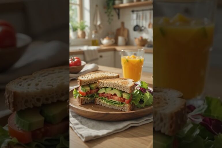 Healthy Avacado Sandwich