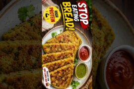 Stop Eating Bread! Try This High Protein Vegetarian Recipe | Healthy Kids Lunch Box Recipe #shorts
