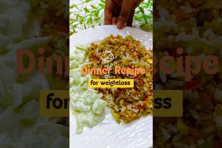 Dinner recipe for weight loss #reels #food #viral #healthyfood #youtubeshorts #viralreels #reels