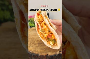 School Tiffin Ideas Series. Episode-9. Kids Tiffin Recipe. Healthy Desi Tacos Recipe #shorts #tiffin