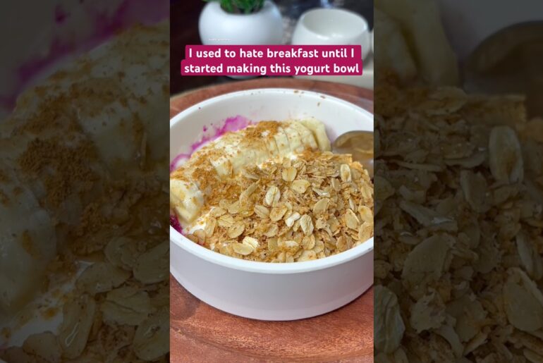 Healthiest Yogurt Bowl Recipe | Easy Breakfast Ideas | 5 Minute Breakfast | #breakfast #viral