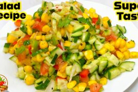 Easy Cucumber Vegetable Salad Recipe | Healthy Salad for Weight Loss | Quick & Fresh Summer Salad