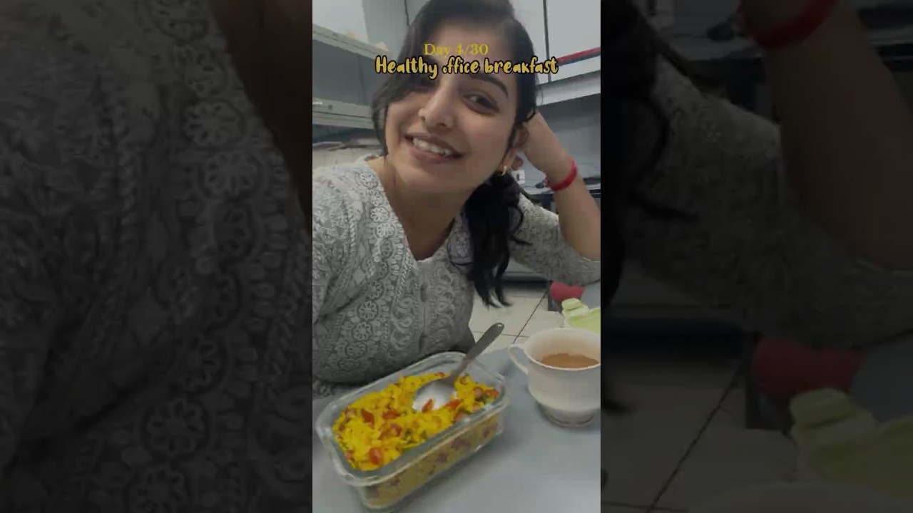Day 4/30 | Healthy Poha Recipe | Healthy Office Breakfast | Quick & Easy Breakfast #Shorts #viral Day 4/30 | Healthy Poha Recipe | Healthy Office Breakfast | Quick & Easy Breakfast #Shorts #viral