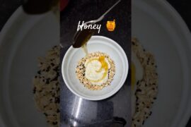 Over night Oats# healthy breakfast recipe # shorts