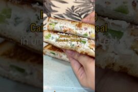 No Mayo High-Protein Veg Sandwich | Quick & Healthy Recipe | #sandwich #healthy #healthyrecipes