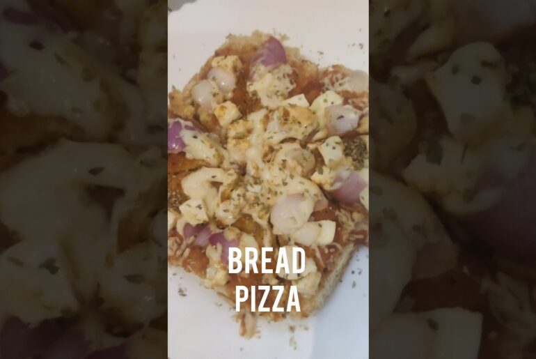 Bread Pizza| Cheese Bread Pizza Recipe| Homemade Pizza| Bread Recipe