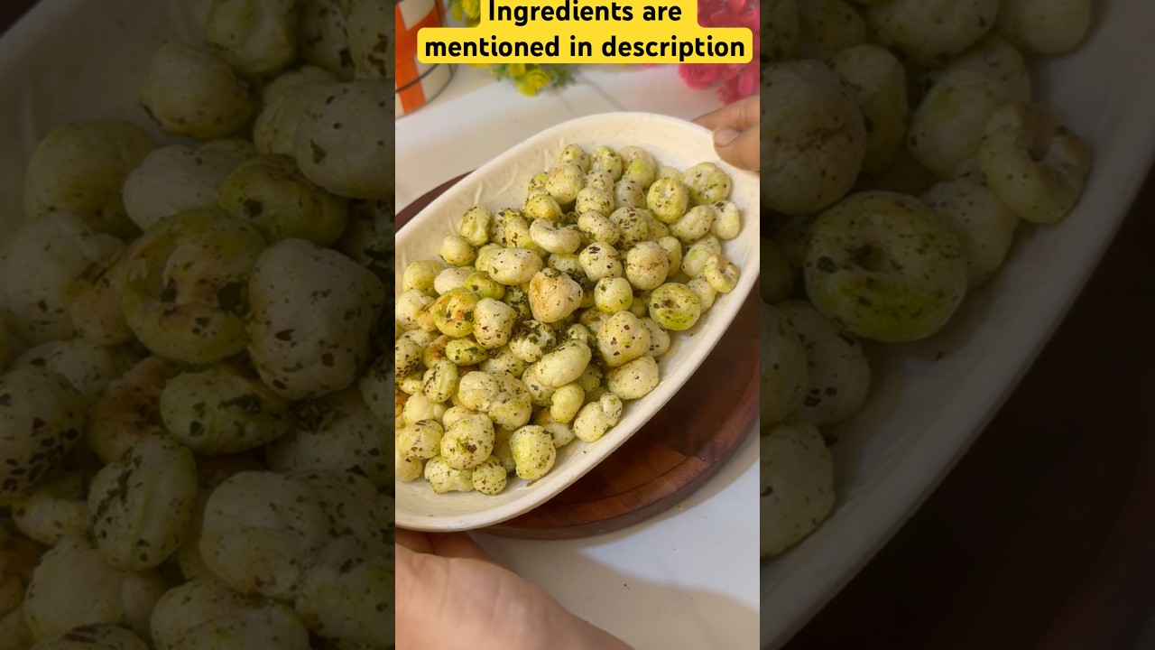 Quick healthy snacks for tea time #ytshorts #food #recipe #viral #makhana #breakfast #bread Quick healthy snacks for tea time #ytshorts #food #recipe #viral #makhana #breakfast #bread