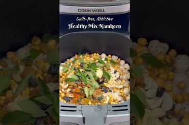 Healthy Mix Namkeen in Air Fryer | Crispy & Guilt-Free #shorts #youtubeshorts #viral #trending #food