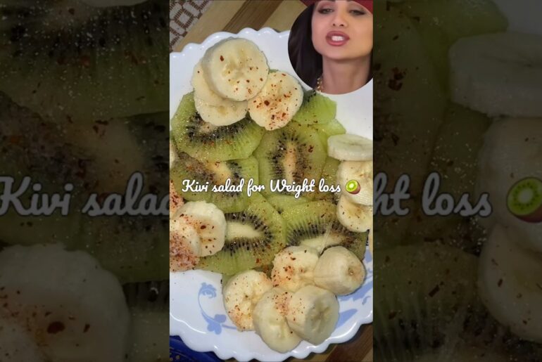 Kiwi Salad for Weight Loss | Healthy & High Fiber Salad Recipe | Easy Diet Recipe