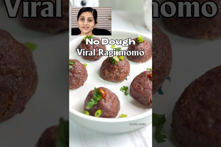 Ragi momo, ragi benefits, best source of calcium for kids, #shorts #food #cooking #ragi #momos
