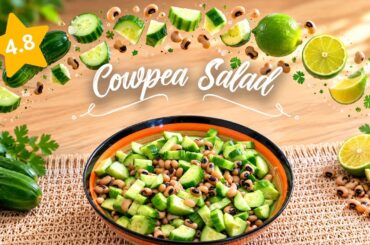 Refreshing High-Protein Black-Eyed Pea Salad | Quick & Healthy Recipe