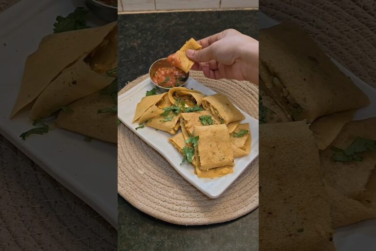 High Protein Dosa Bites | Healthy & Crispy Breakfast | Easy Kids Tiffin Recipe | Taste & Elegance