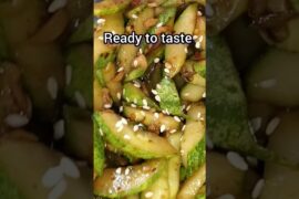 healthy cucumber salad #recipe #shorts