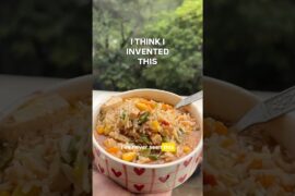 I Think I Invented This! Manchurian Rice Soup | Easy Chinese Recipe #shorts #indochinese