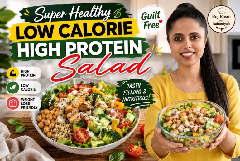 Healthy Low Calorie High Protein salad