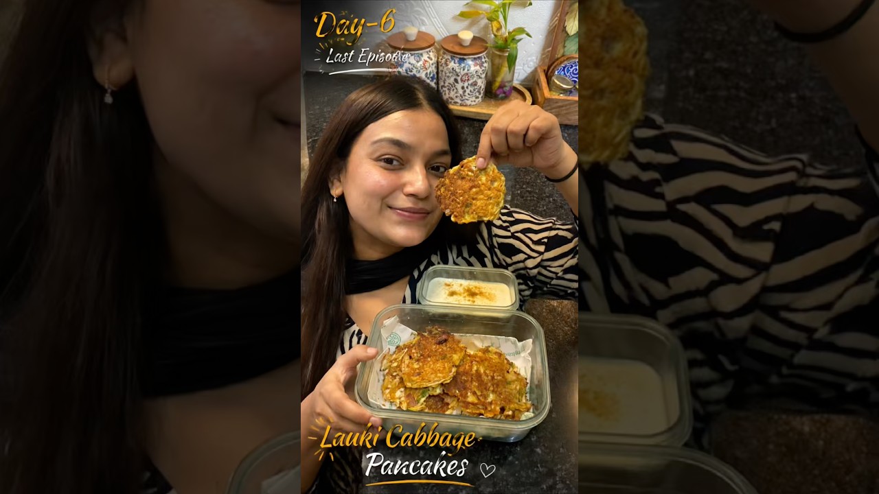 Lauki Cabbage Vegetable Pancakes | Healthy Lunch Idea | Easy Recipe Lauki Cabbage Vegetable Pancakes | Healthy Lunch Idea | Easy Recipe