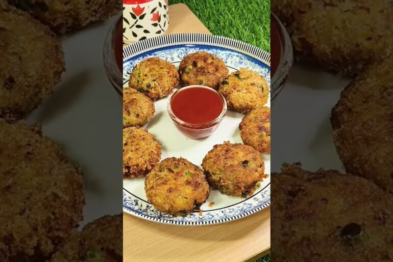 Poha Cutlets #shorts #recipe #youtube #trending #snacks