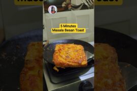 Masala Besan Toast|French Toast Recipe Indian Style|Easy Breakfast Recipe #riyakitchen #food #recipe