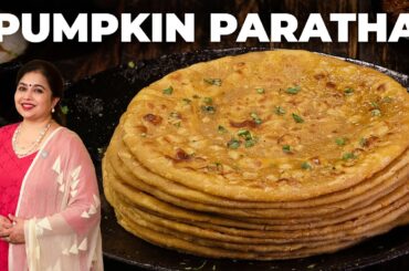 Pumpkin Paratha Recipe | Nutritious Indian Flatbread with Whole Wheat