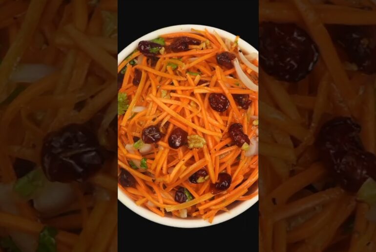 Carrot Salad Recipe | Healthy Salad For Weight Loss | Healthy Salad Recipe |Low Calorie Salad Recipe