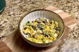 Simple Mushroom Salad Recipe / Quick and Healthy Cold Mushroom Appetizer