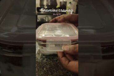 tiramisu with paneer.. #minivlog #25 #midnight #cravings #healthy #dessert #trending #ytshorts