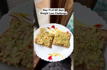 Day-11 of my 60 days weight loss challenge #weightloss #shorts