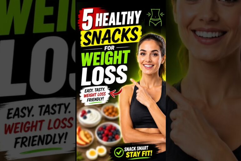 5 Healthy Snacks for Weight Loss | Easy High-Protein Snacks #health #america #usa