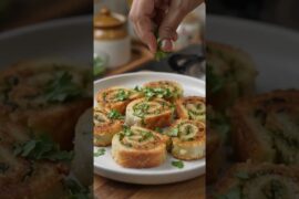 Bread Aaloo Pinwheels #shorts#youtubeshorts#snacks#cooking#recipe#shortvideo#shortsfeed#viral#food