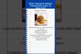 Best Banana Bread Pancakes: Easy & Healthy!