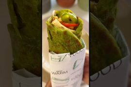 High Protein Veg Wrap #weightlossfriendly #saikakasafar