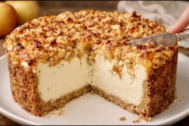 Oatmeal, Cottage Cheese and Apples! In 5 Minutes! Healthy Pie Without Flour and Sugar!