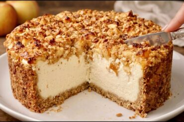 Oatmeal, Cottage Cheese and Apples! In 5 Minutes! Healthy Pie Without Flour and Sugar!
