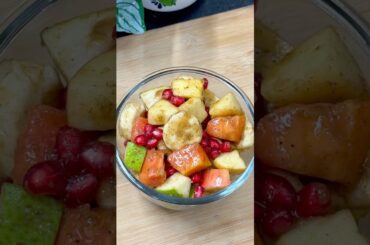 Fruit Chaat Recipe  #ytshorts #chaat #fruits  #shorts #viral #recipe