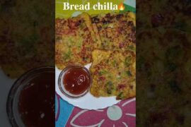 Healthy bread chilla recipe #shorts #short #breakfast #healthy