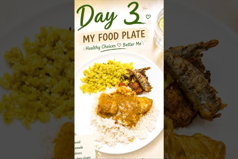 Day 3 healthy plate | lunch recipe |