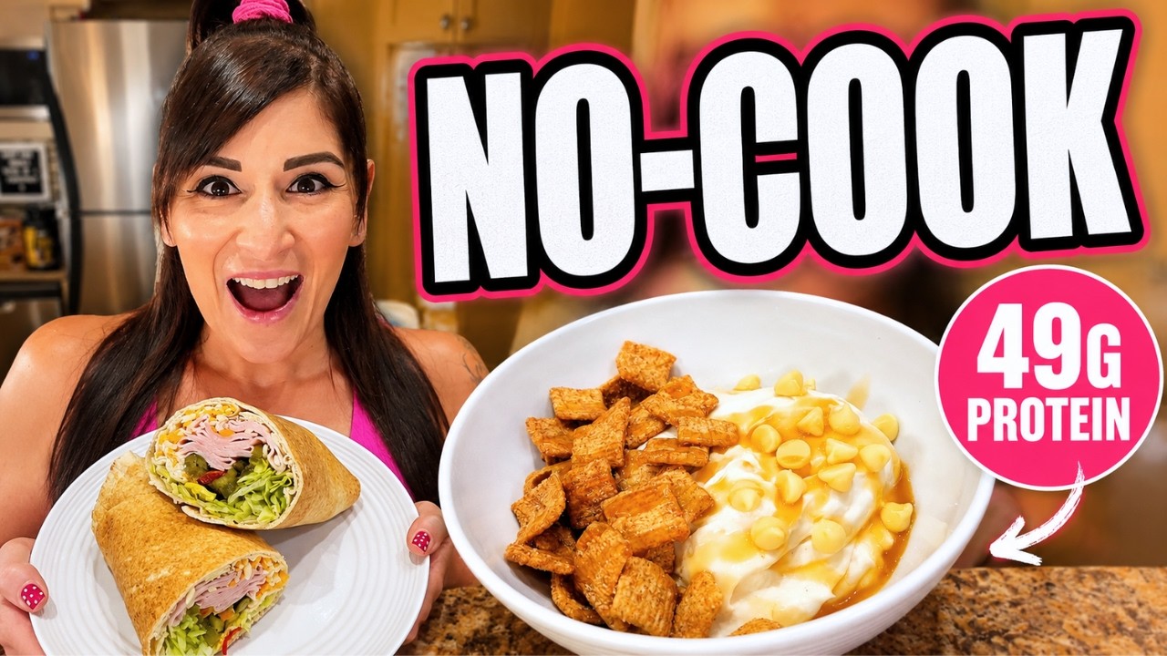 I Can’t Stop Eating This NO-COOK Fat Loss Dinner & Dessert I Can't Stop Eating This NO-COOK Fat Loss Dinner & Dessert
