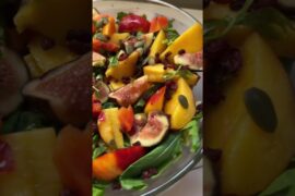 Healthy Summer Garden Salad #summer #salad #recipe