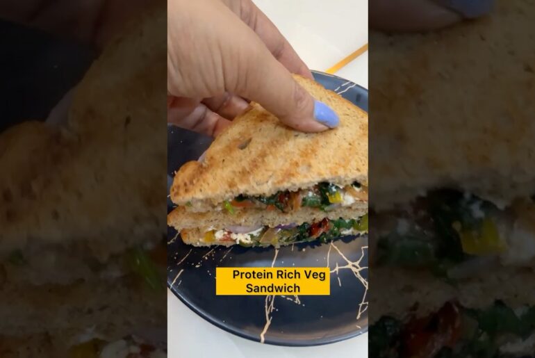 Healthy Sandwich for Weight Loss | Healthy Breakfast #shorts #healthyrecipes #easyrecipe