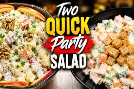 2 Healthy Salad Recipes | Waldorf Salad & Chicken Corn Salad