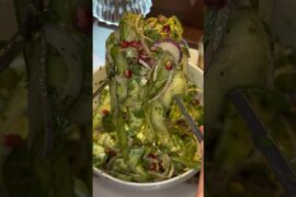 The Cucumber Salad Is SO Good!  Healthy Salad Recipe #viral #shorts#explore  #wellnessforlife #facts